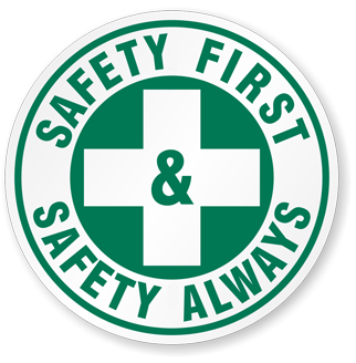 safety first logo at pacific steel and recycling