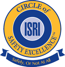 isri safety excellence logo for steel shop