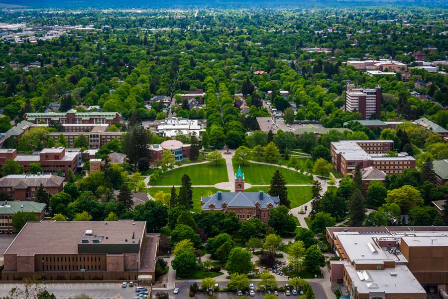 University of Montana in Missoula, Montana