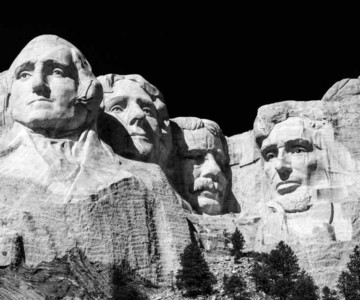 Mount Rushmore National Park in South Dakota