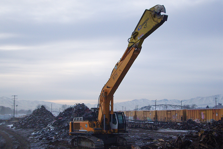 Pacific Steel & Recycling Railcar Recycling