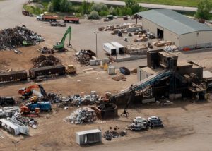 Billings location Pacific Steel Recycling Railcar Recycling